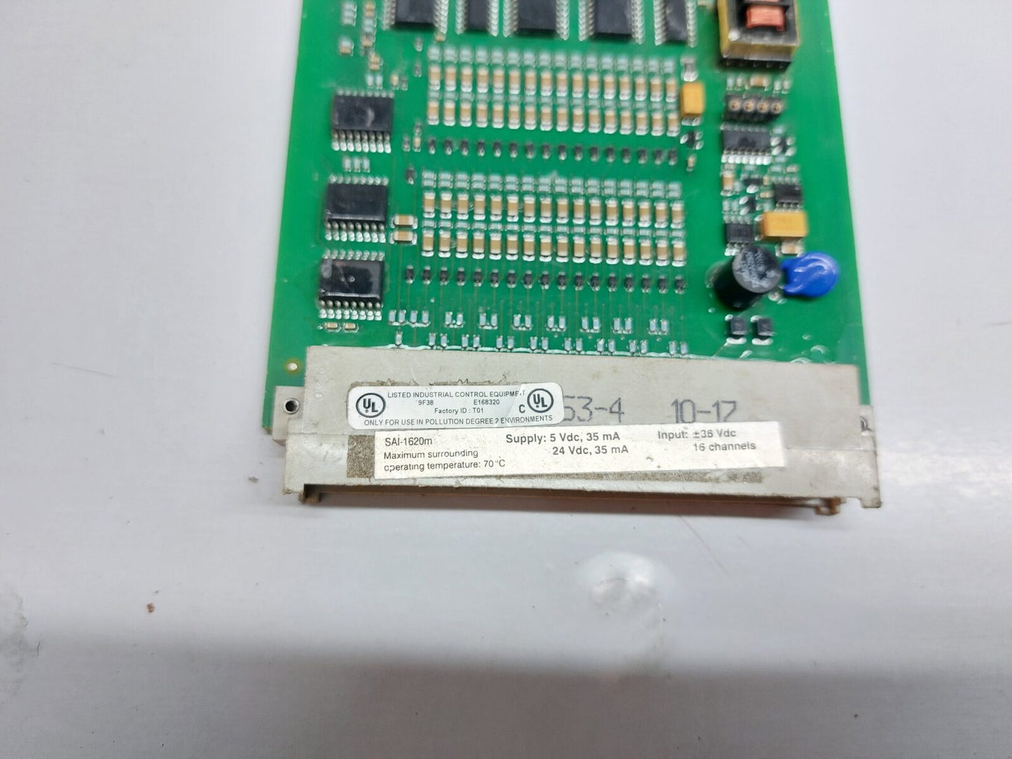 HONEYWELL SAI-1620M ANALOG INPUT MODULE 24 VDC 35 MA