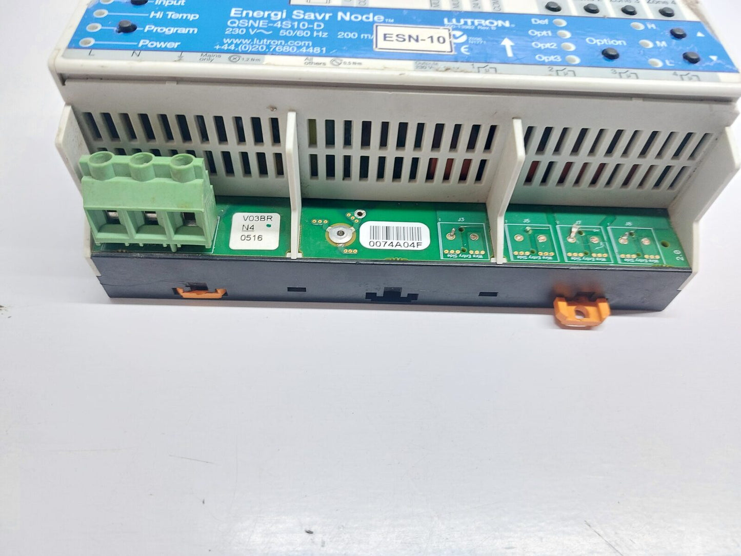 LUTRON QSNE-4S10-D ENERGI SAVER NODE CONTROLLER 230V~50/60HZ 200MA