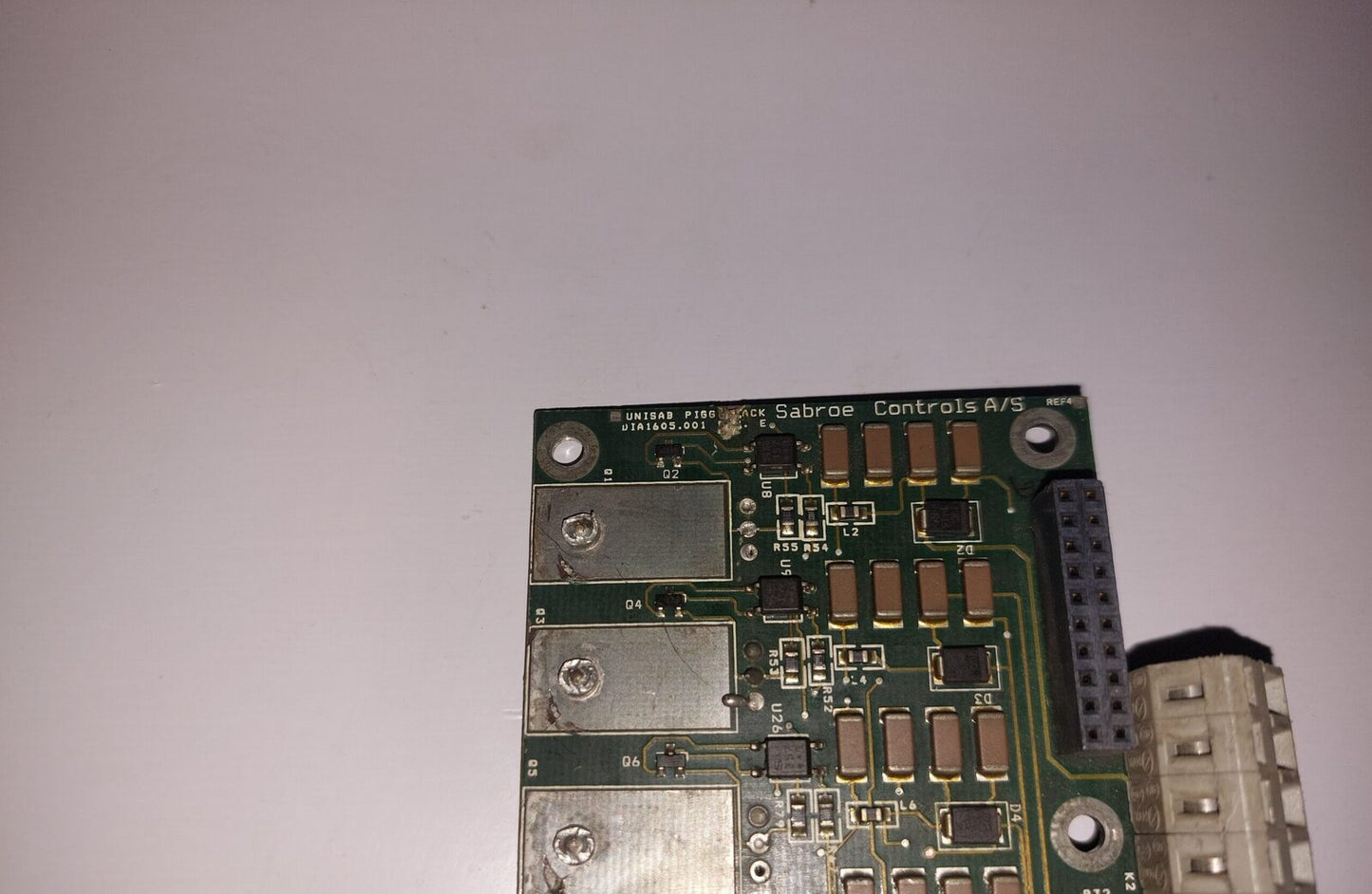 SABROE CONTROLS DIA1605.001 UNISAB PIGGYBACK PCB CARD