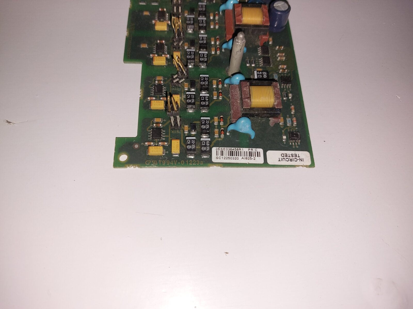 ABB 3BSE036458R1 ANALOG INPUT CARD AI825-2