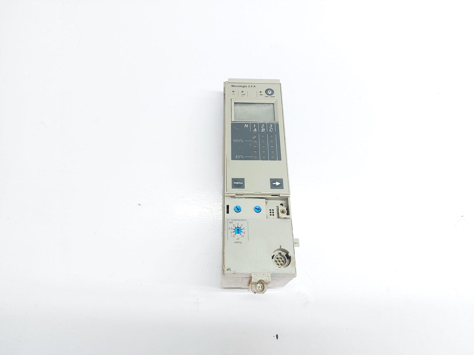 SCHNEIDER ELECTRIC 33071 3N15304 MICROLOGIC 2.0 A CONTROL UNIT