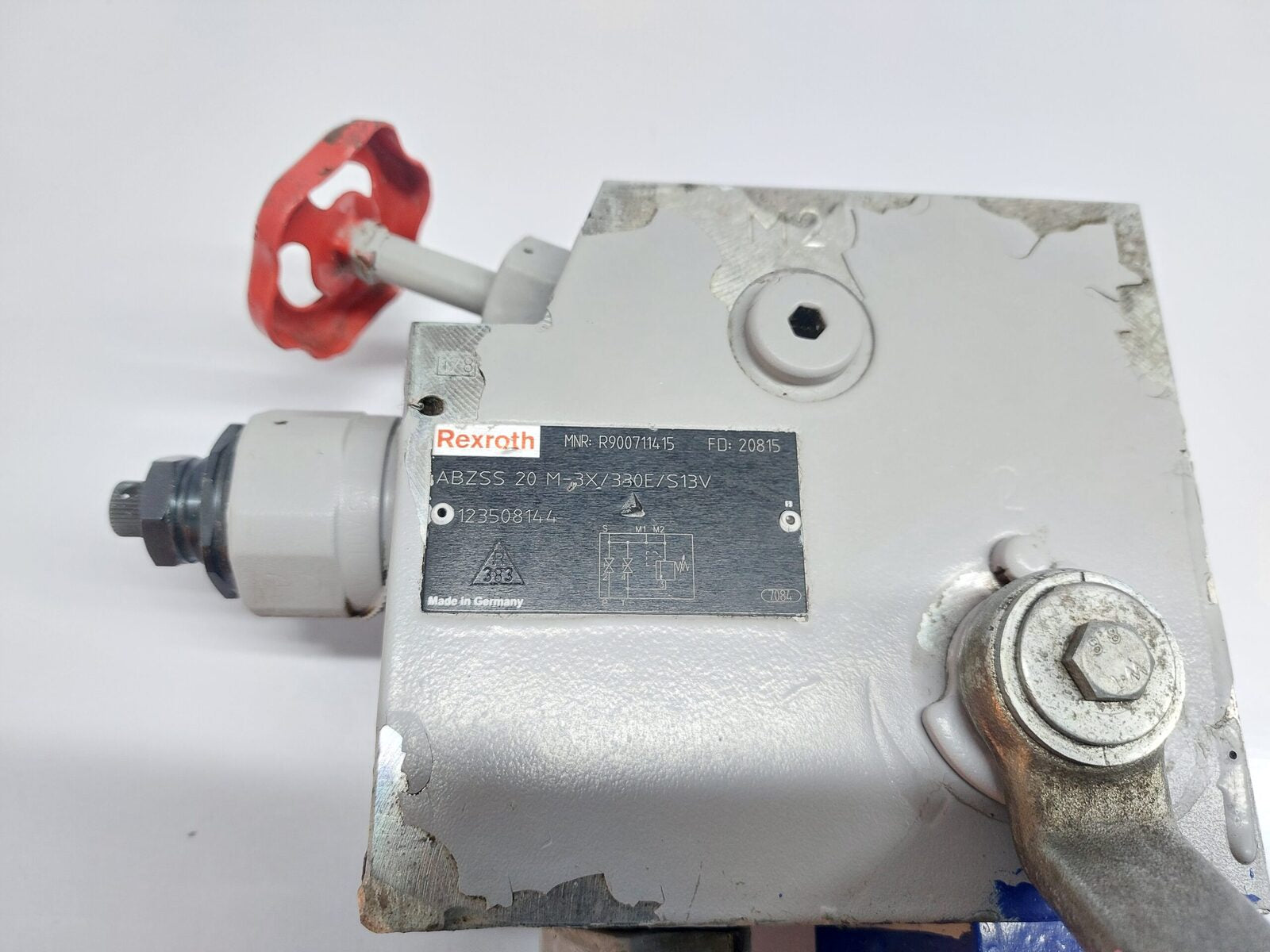 REXROTH R900711415 ACCUMULATOR SHUT OFF BLOCK ABZSS 20 M-3X/330E/S13V