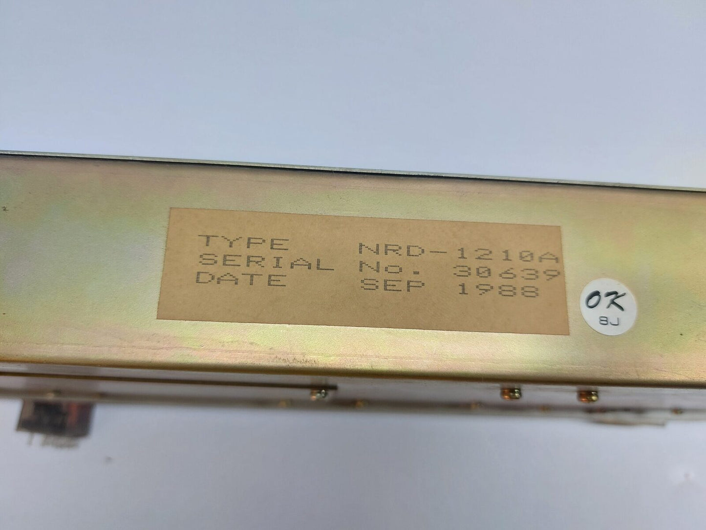 JRC NRD-1210A RADIO TUNER