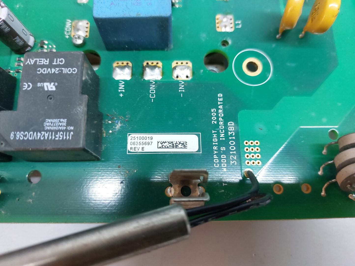 25100019 PCB CARD REV E