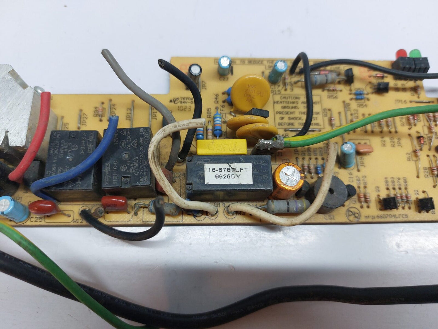 660704 PCB CARD REV: C