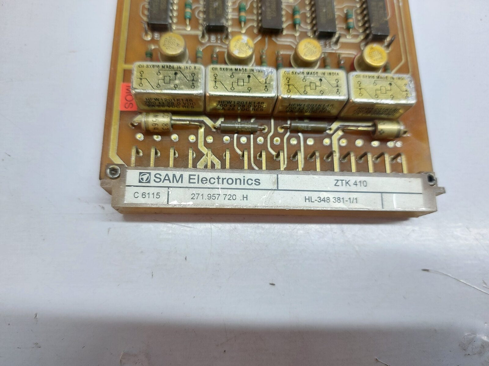 SAM ELECTRONICS PHL-348381 PCB CARD ZTK 410 27.1.957 720.H