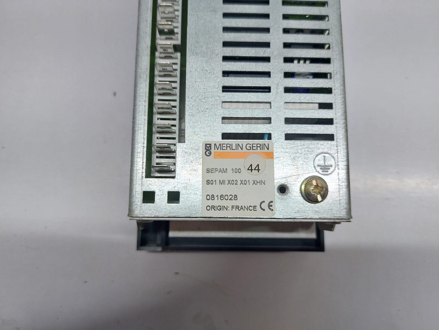 MERLIN GERIN SCHNEIDER ELECTRIC SEPAM 5960159601 PROTECTION RELAY S01 MI X02 X01 XHN