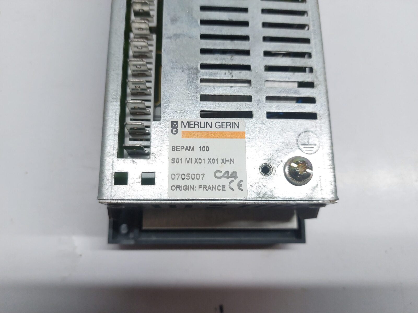 MERLIN GERIN SEPAM 59601 PROTECTION RELAY S01 MI X01 X01 XHN