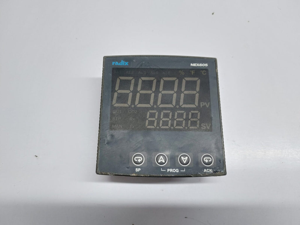 RADIX NEX605 PID TEMPERATURE CONTROLLER 2771 10112