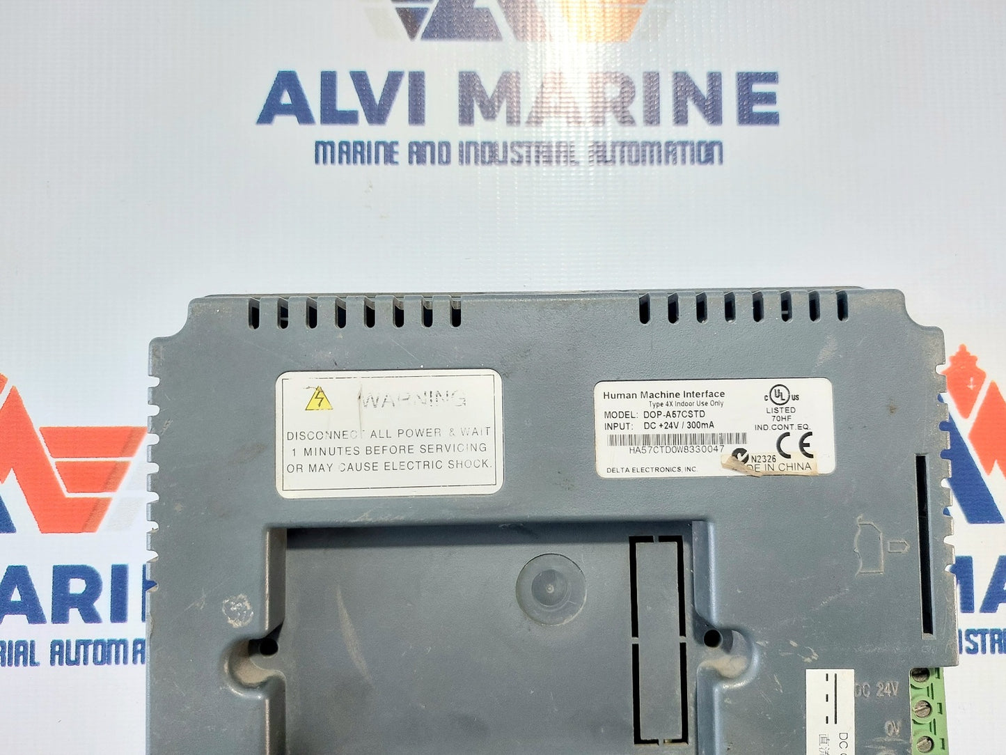 DELTA DOP-A57CSTD TOUCH SCREEN DC +24V300MA (3)