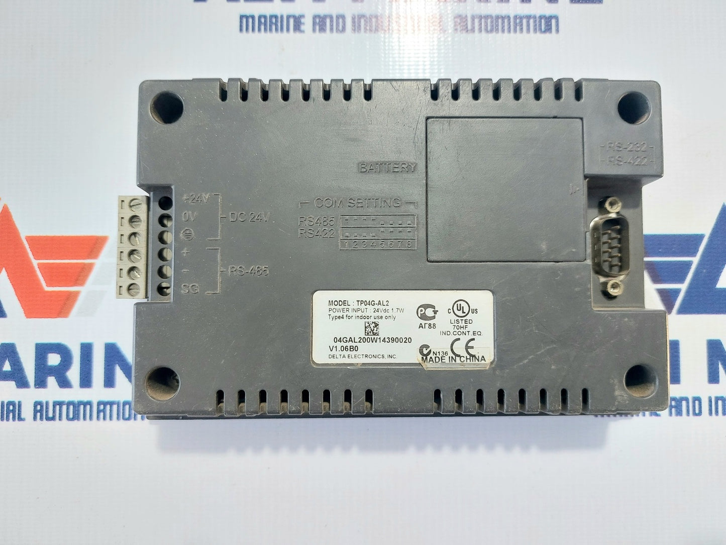 DELTA TP04G-AL2 TEXT PANEL HMI (4)