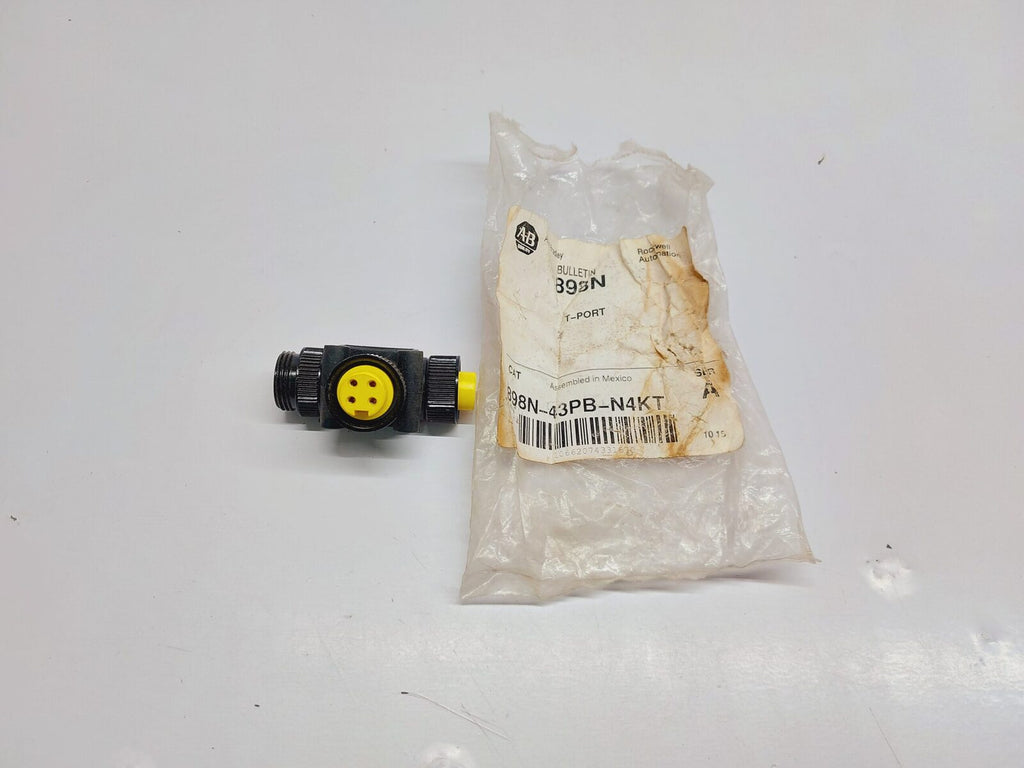 ALLEN-BRADLEY ROCKWELL AUTOMATION 898N-43PB-N4KT TRUNK TEE PLUG