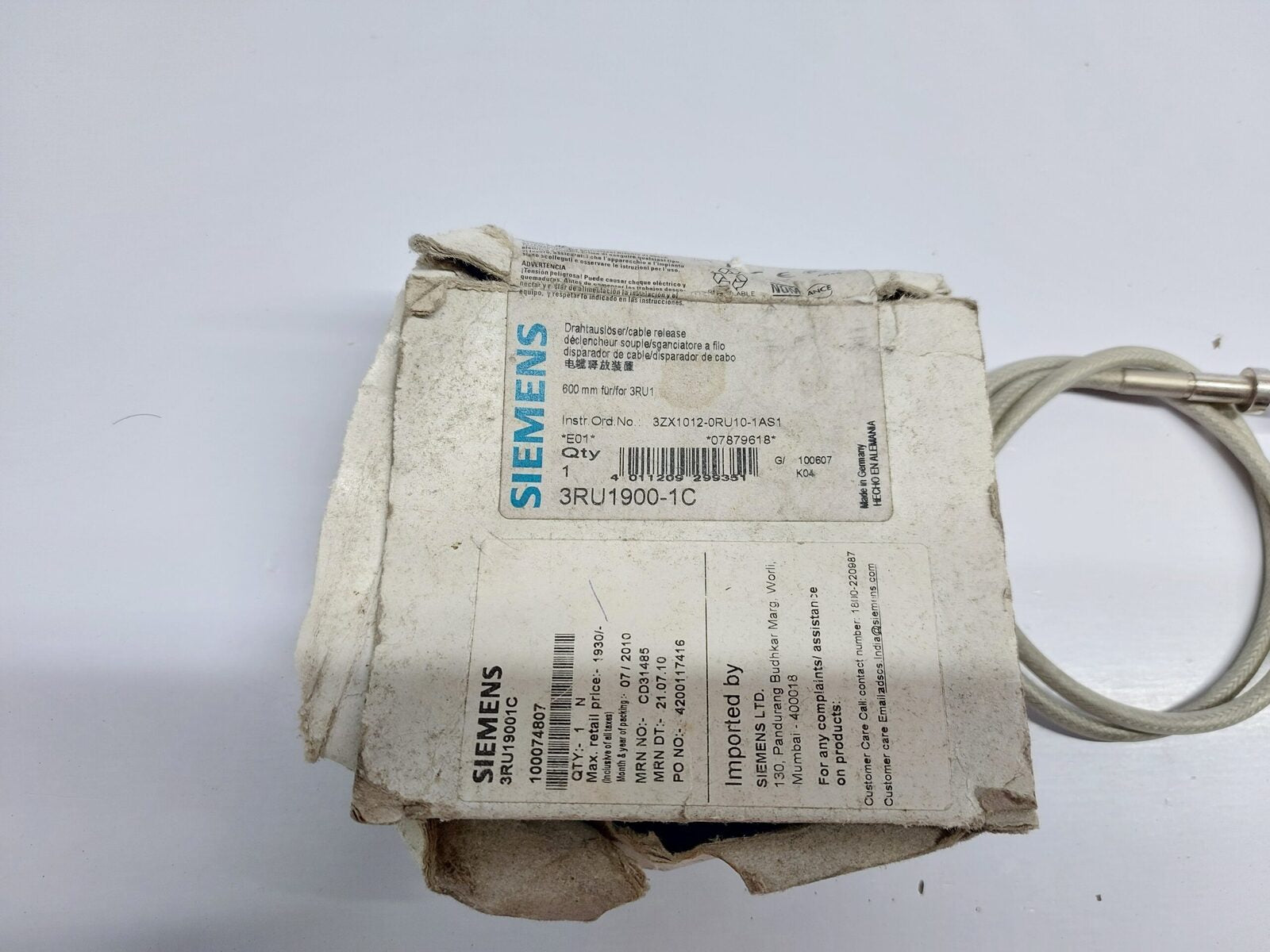 WITHHOLDER 600MM LENGTH
