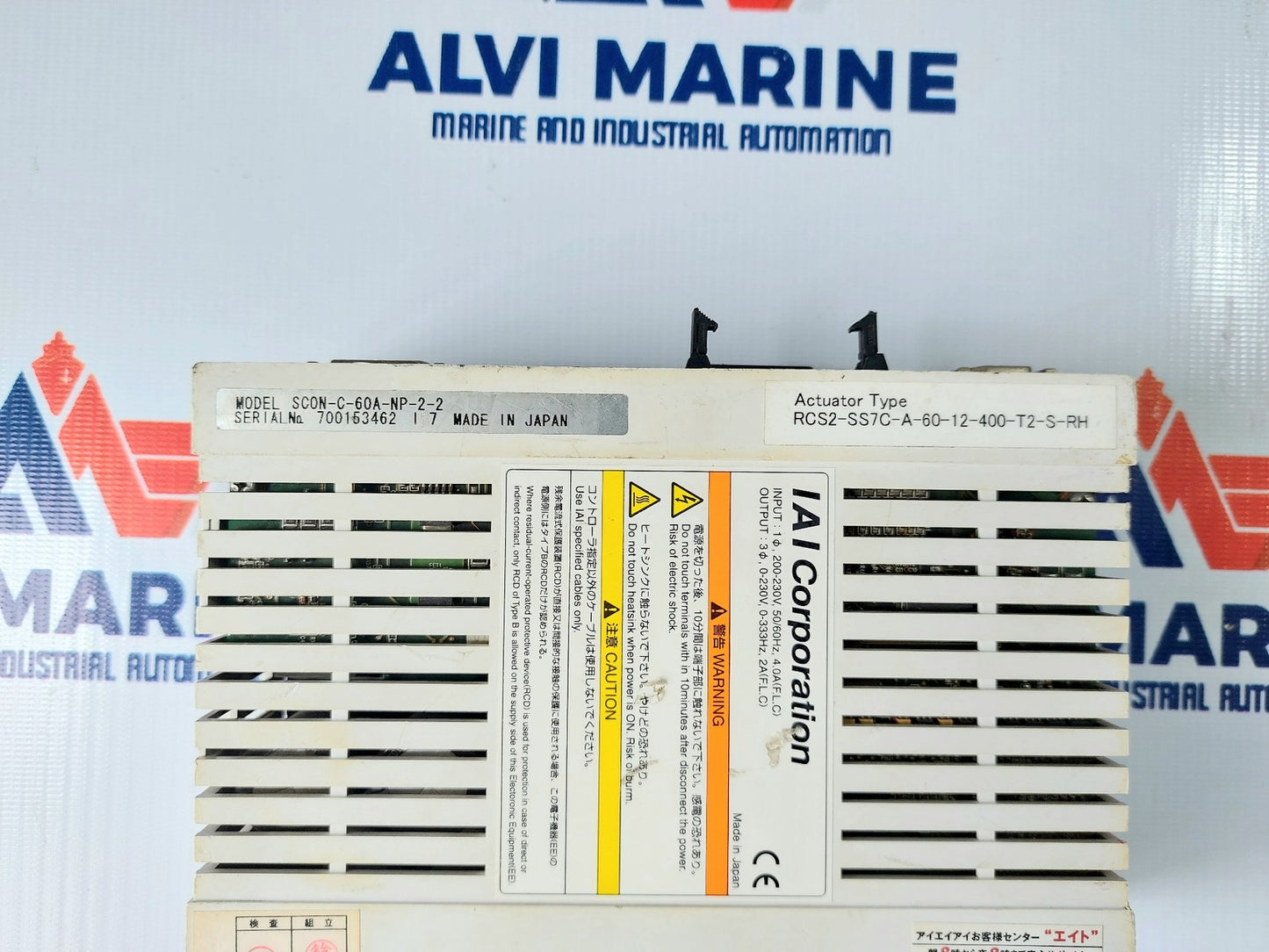 IAI CORPORATION SCON-C-60A-NP-2-2 SERVO DRIVE ACTUATOR CONTROLLER (4)