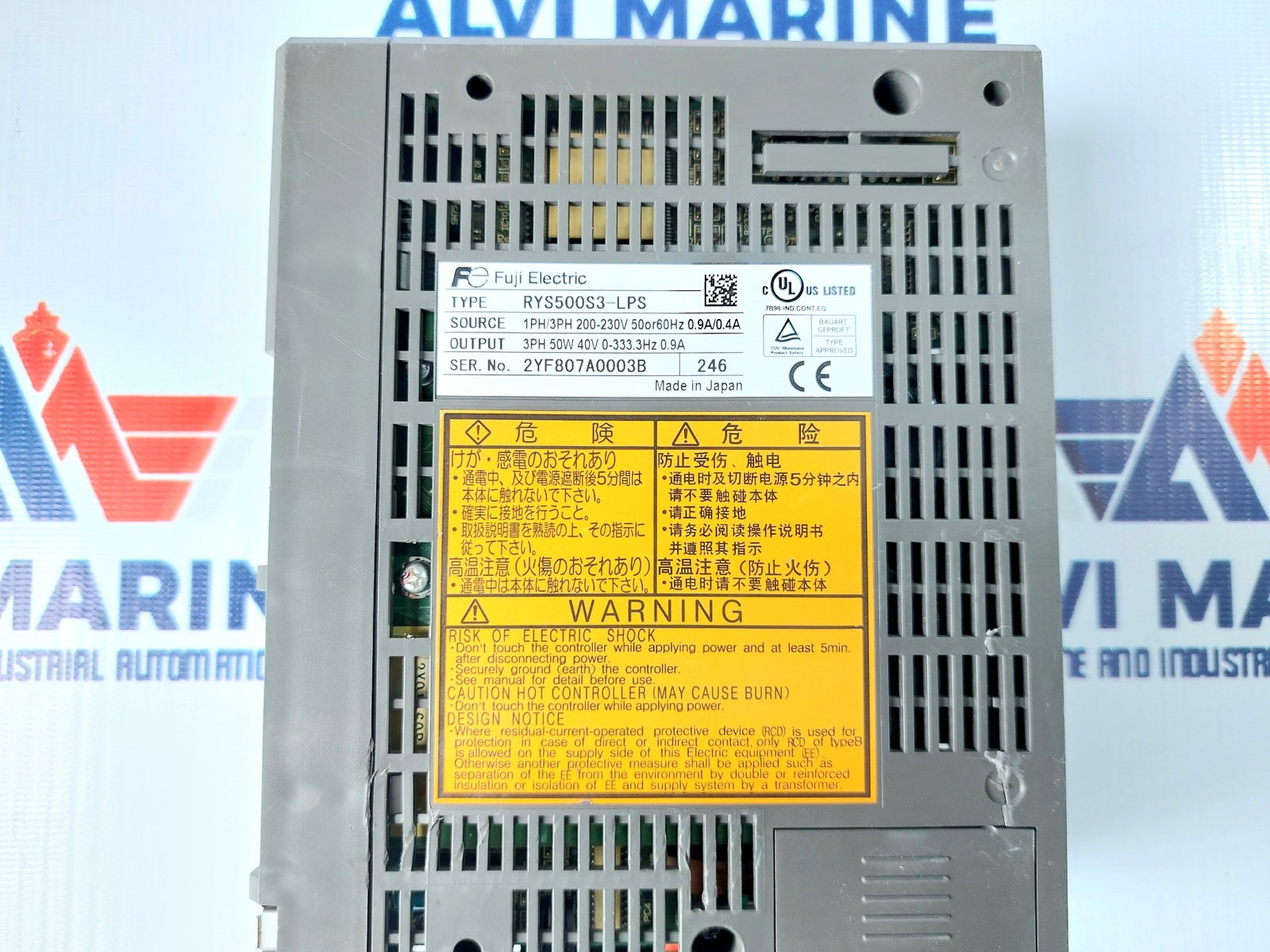 FUJI ELECTRIC FALDIC RYS500S3-LPS SERVO DRIVE AMPLIFIER
