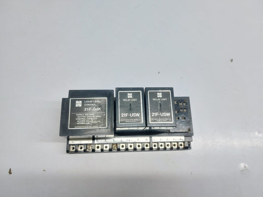 MATSUSHITA ELECTRIC 21F-G3K LIQUID LEVEL CONTROL WITH 21F-USW RELAY UNIT