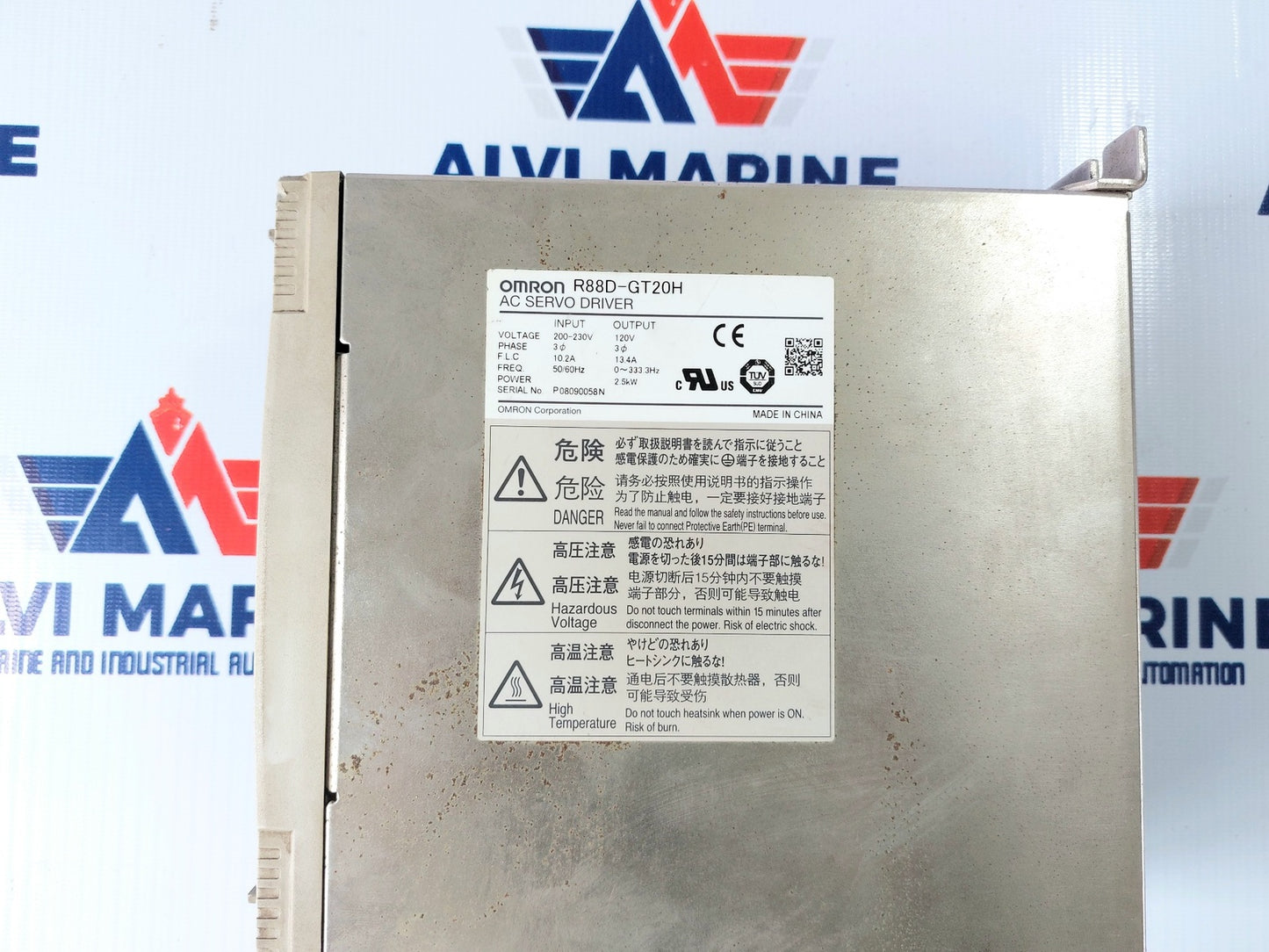 OMRON R88D-GT20H AC SERVO DRIVER (3)