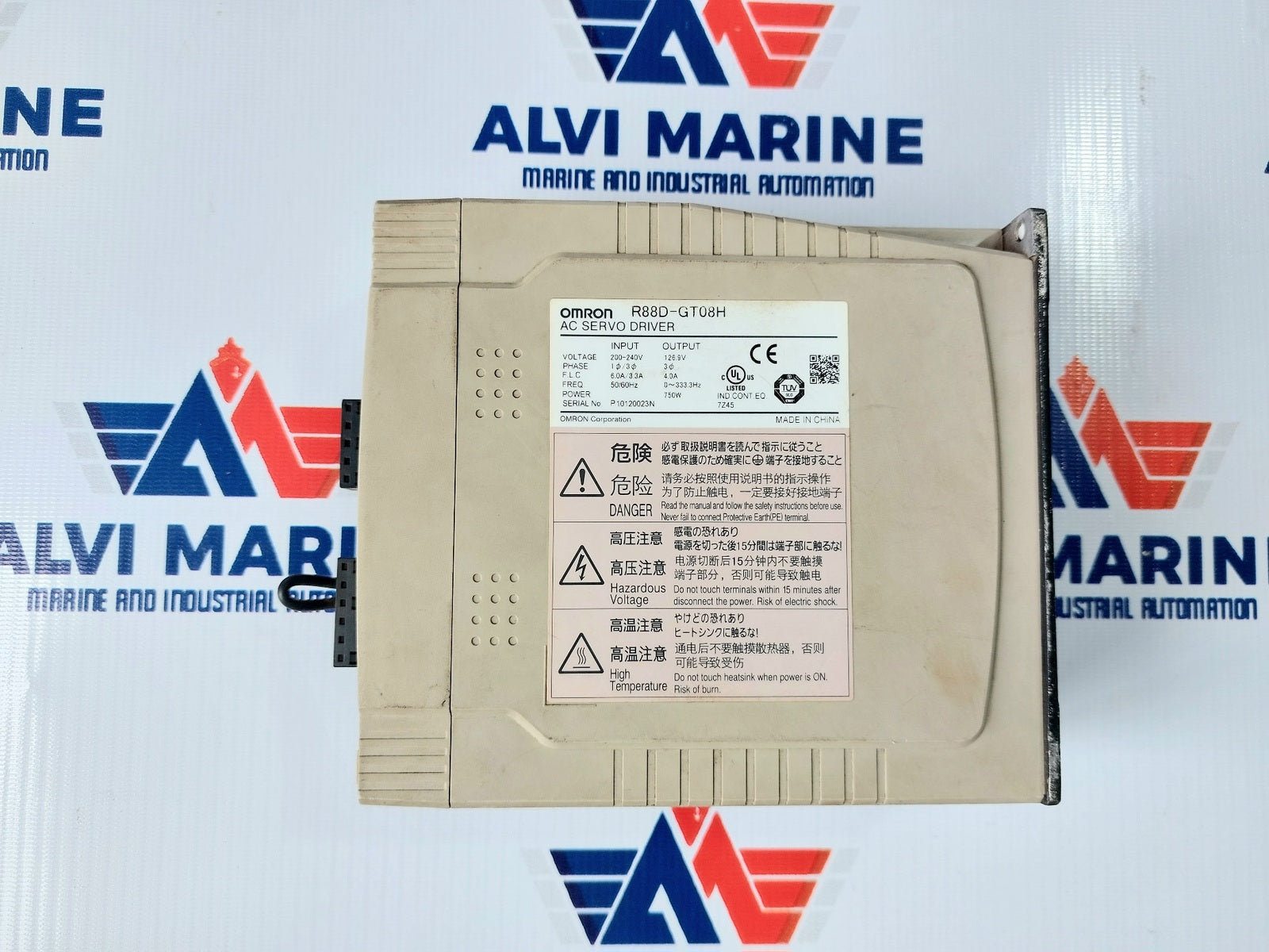 OMRON R88D-GT08H AC SERVO DRIVER (3)