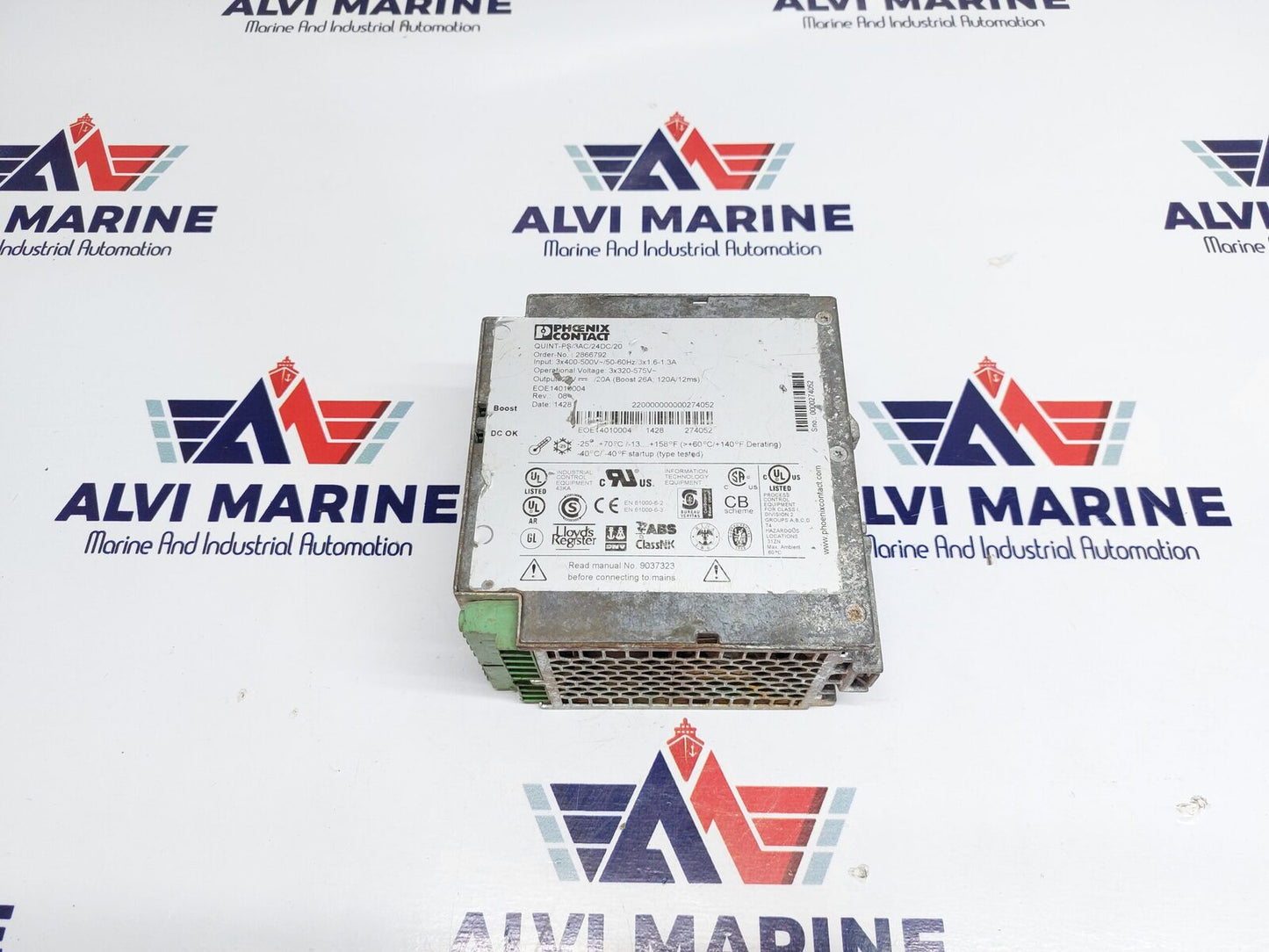 PHOENIX CONTACT QUINT POWER QUINT-PS/3AC/24DC/20