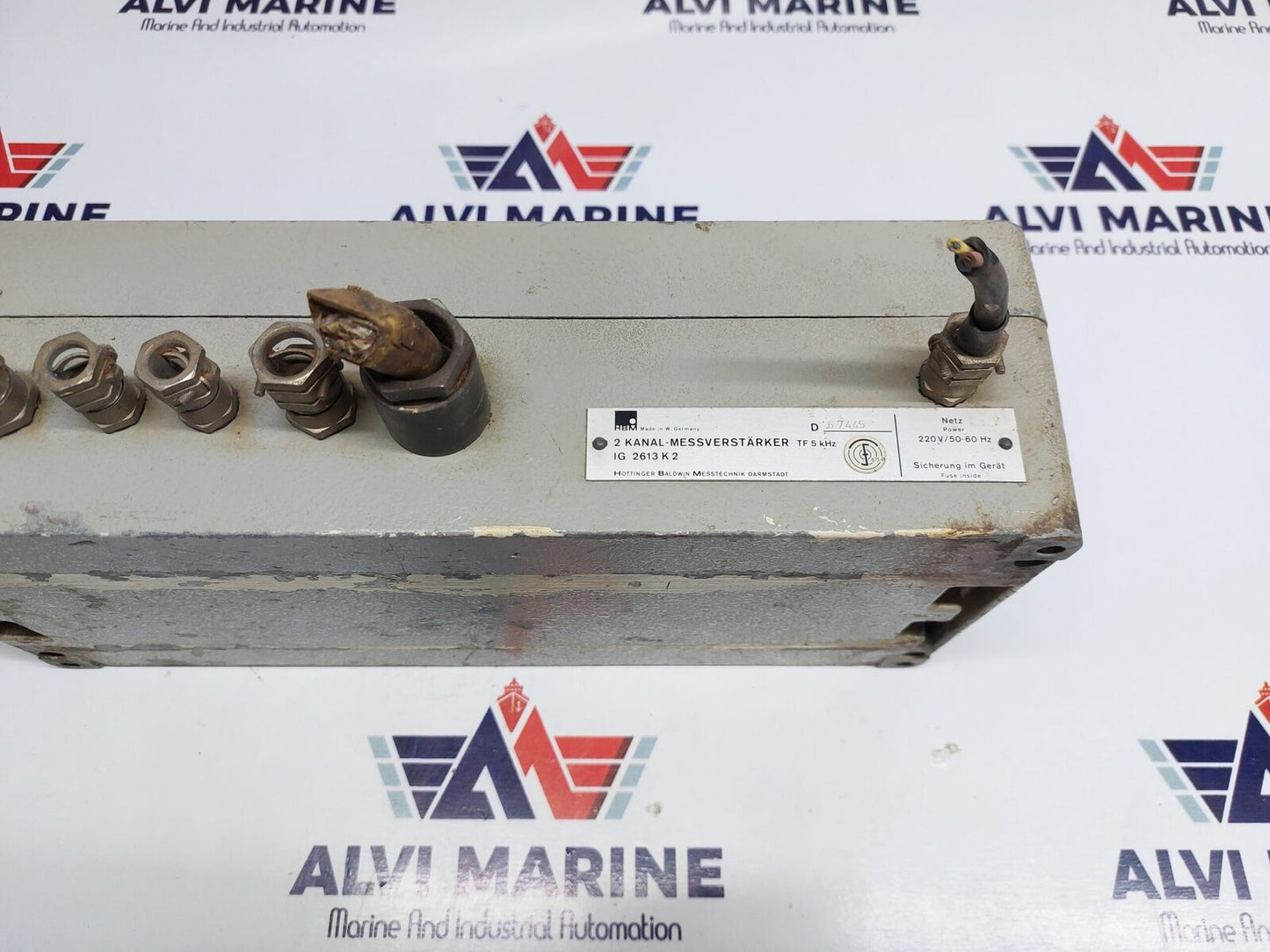 HBM IG 2613 K 2 MEASURING AMPLIFIER TF 5 KHZ