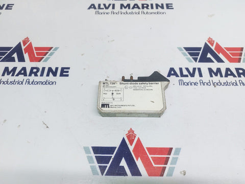 MTL MTL728- SHUNT-DIODE SAFETY BARRIER