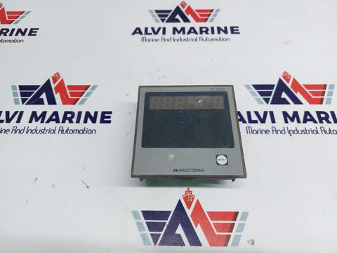 MULTISPAN CT 1000 DIGITAL COUNT TOTALIZER