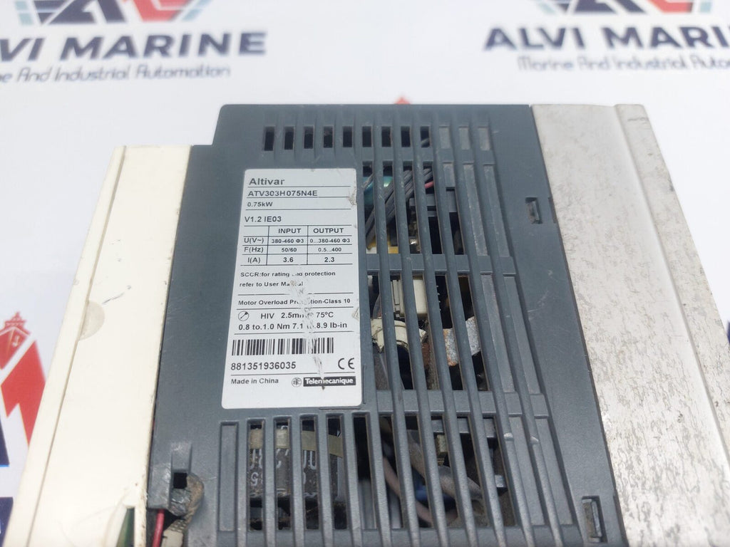 SCNEIDER ELECTRIC ATV303H075N4E VARIABLE SPEED DRIVE