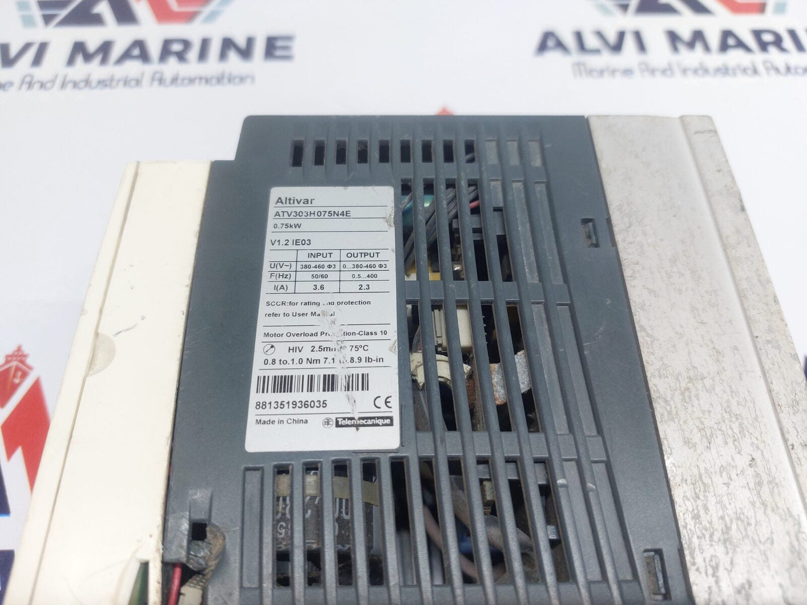 SCNEIDER ELECTRIC ATV303H075N4E VARIABLE SPEED DRIVE