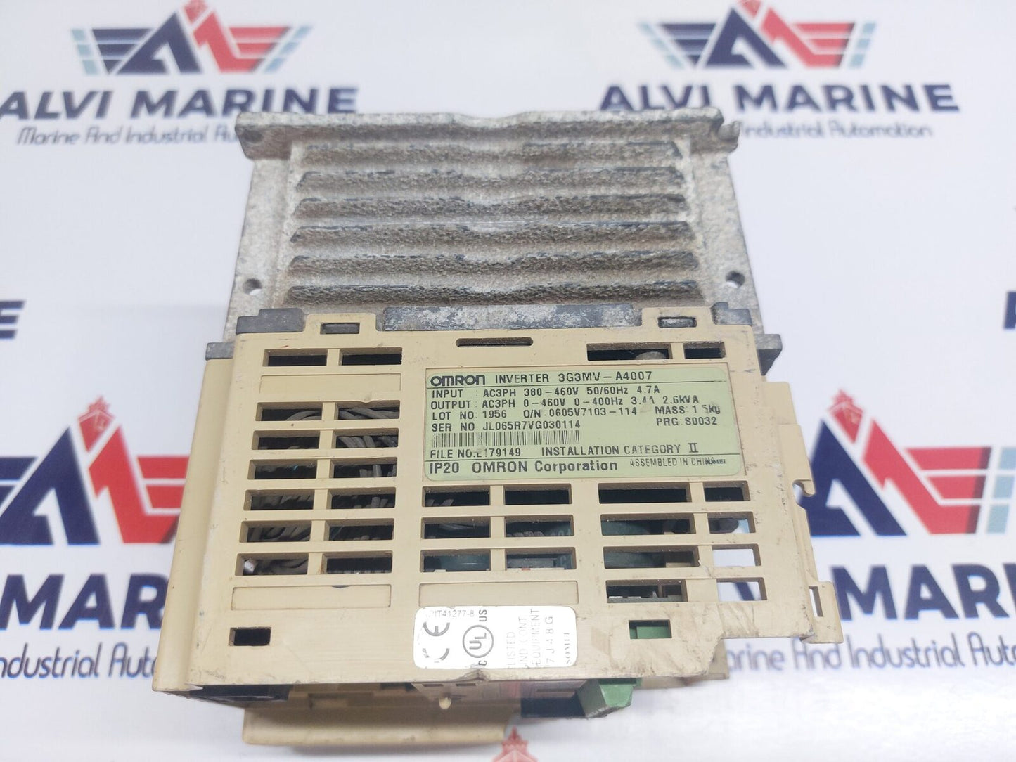 OMRON 3G3MV-A4007 INVERTER WITHOUT REMOTE