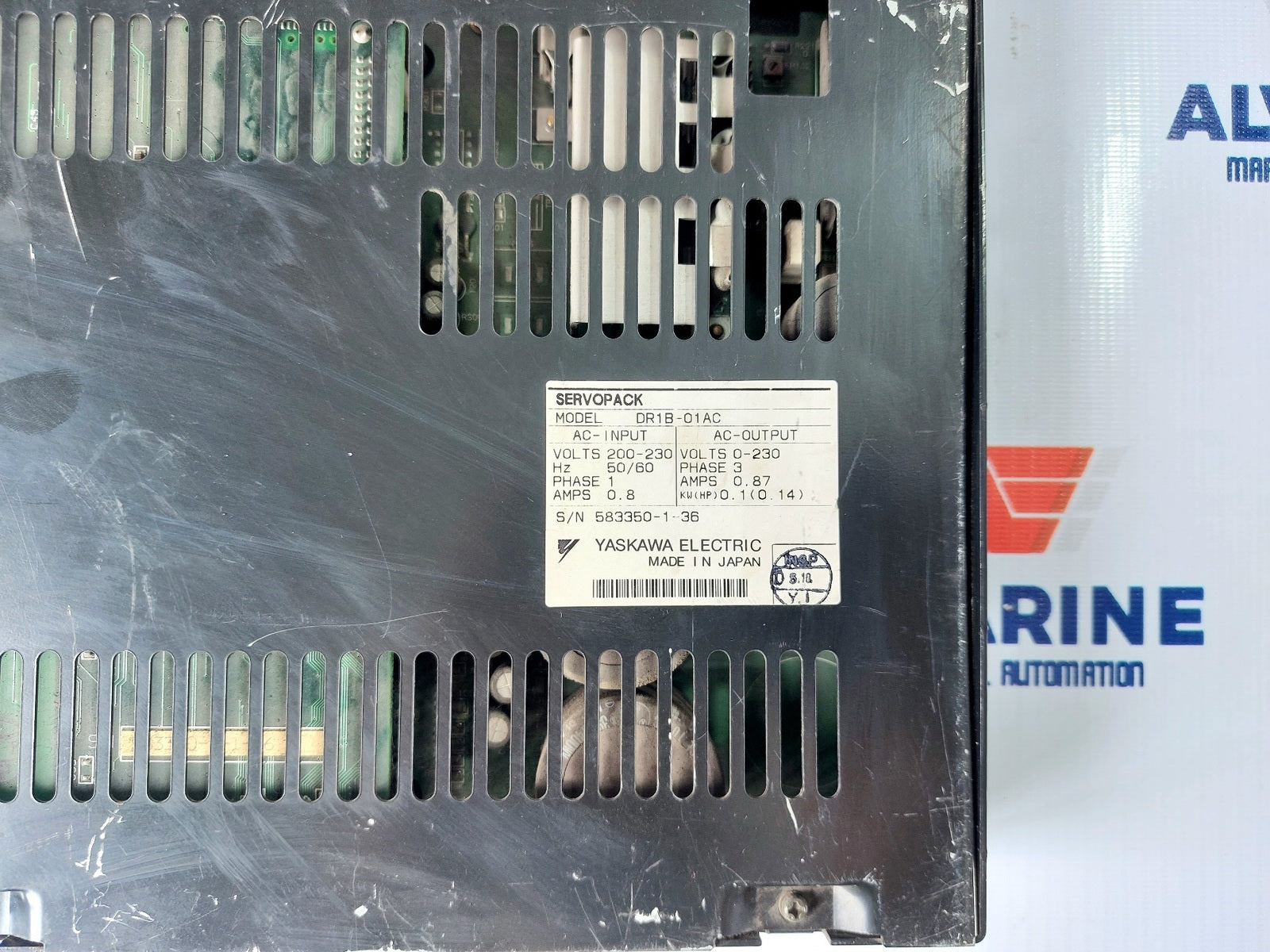 YASKAWA DR1B-01AC SERVOPACK (5)
