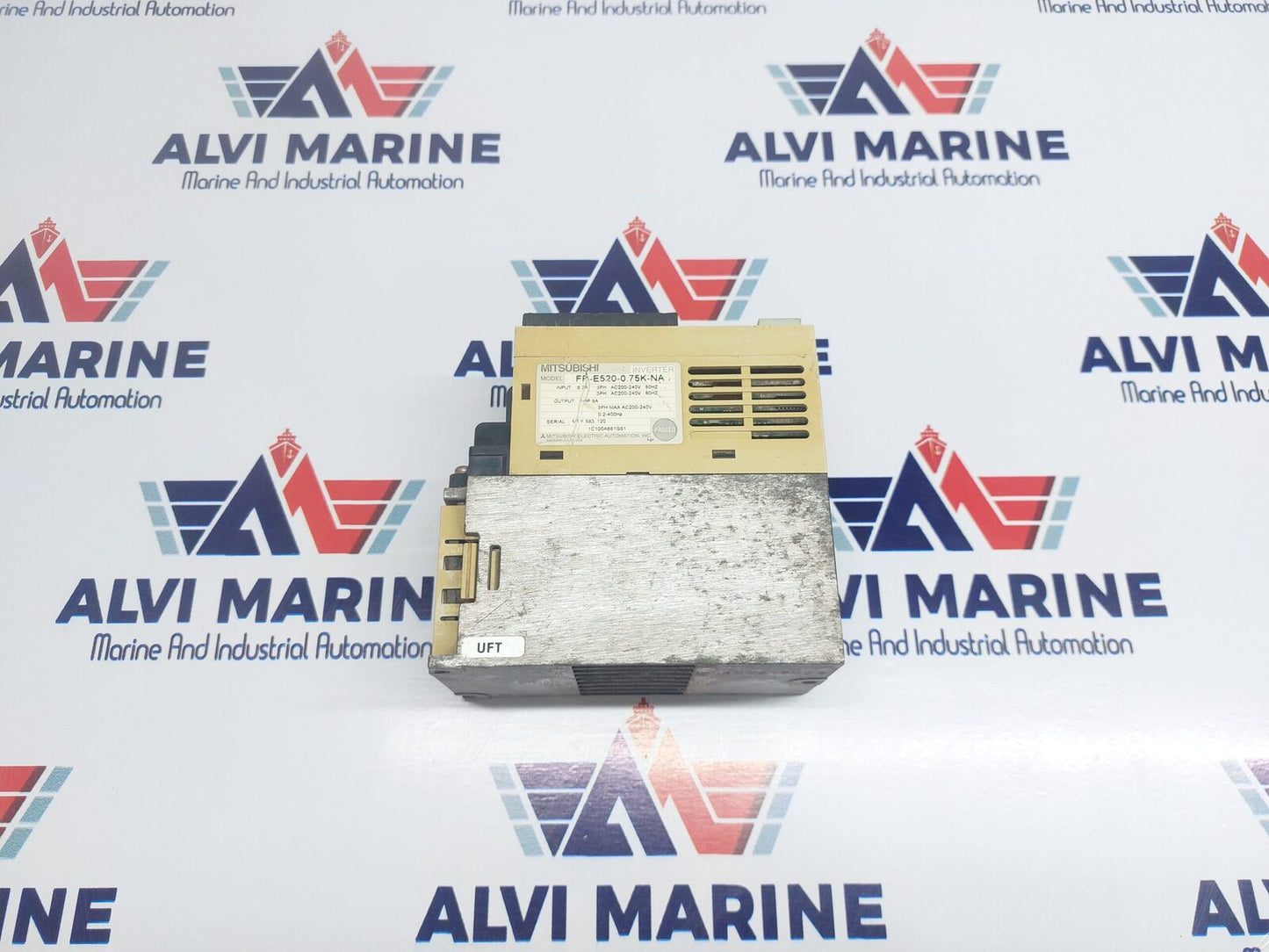 MITSUBISHI FR-E520-0.75K-NA INVERTER WITHOUT REMOTE