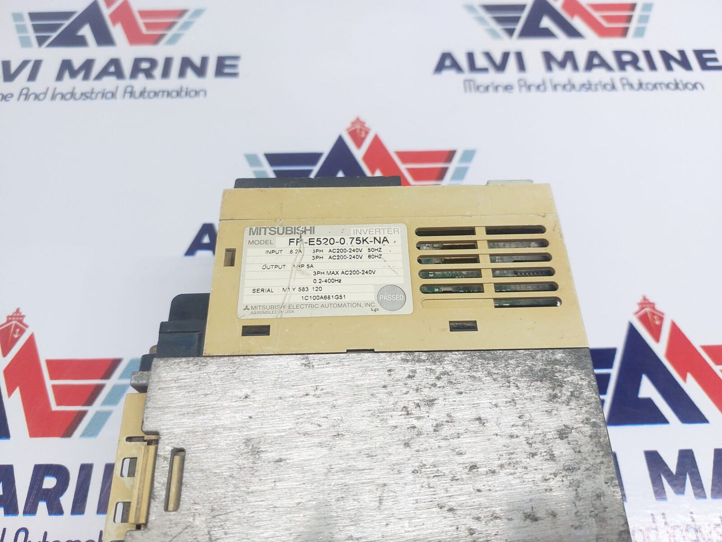 MITSUBISHI FR-E520-0.75K-NA INVERTER WITHOUT REMOTE