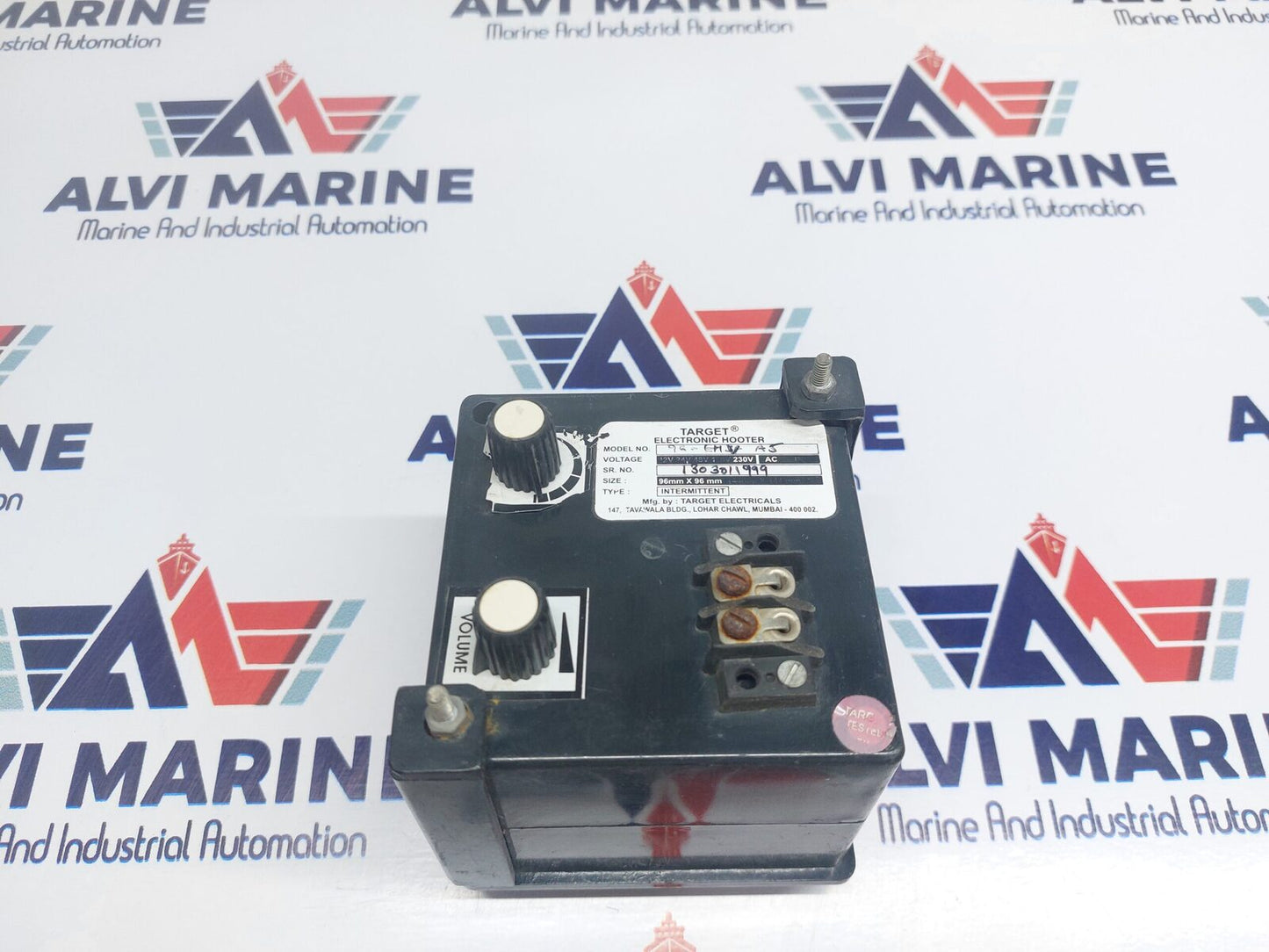 TARGET ELECTRICAL 96-EHV A5 ELECTRONIC HOOTER