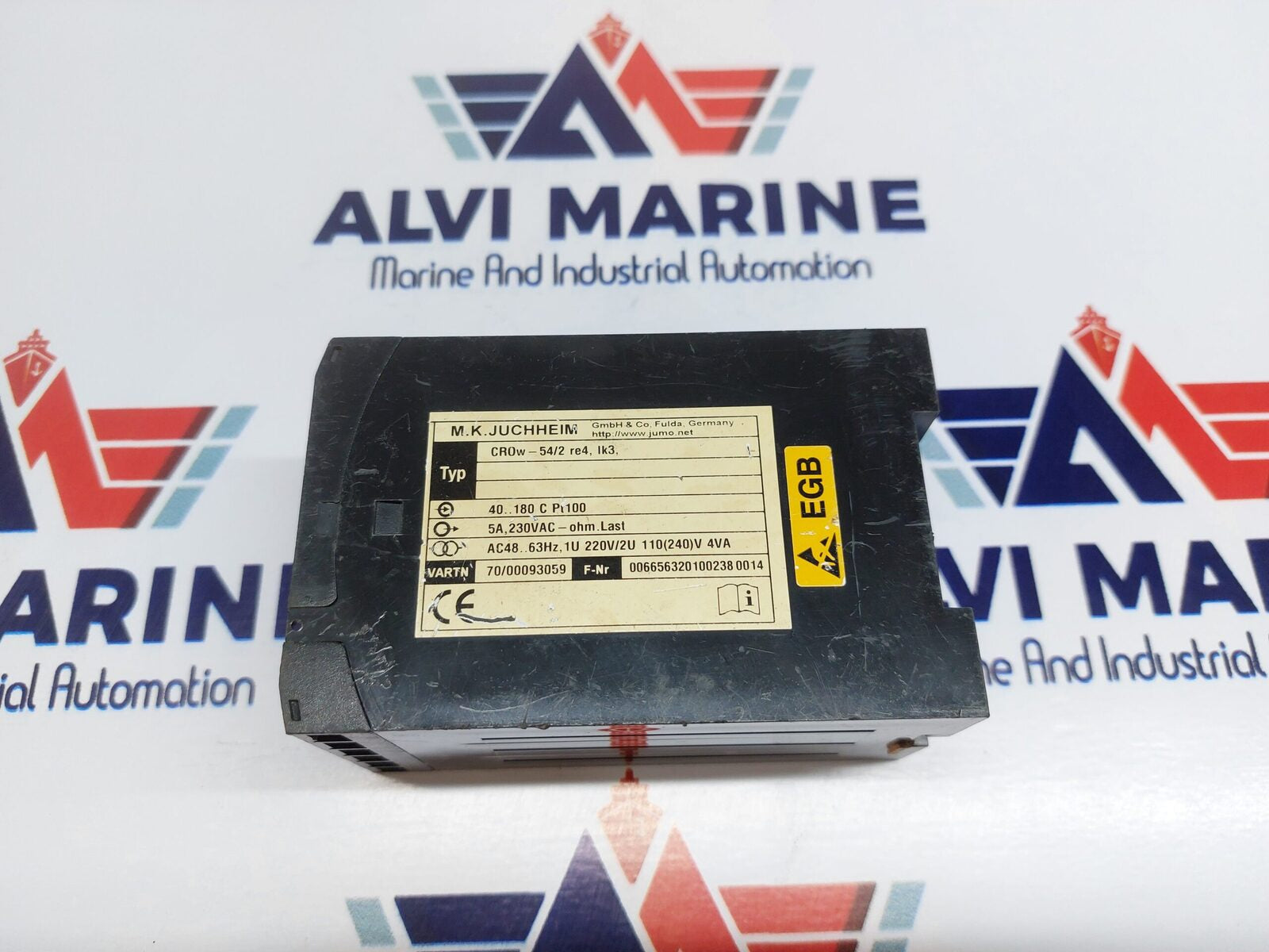 JUMO CROW-54/2 RE4, IK3 TEMPERATURE CONTROLLER