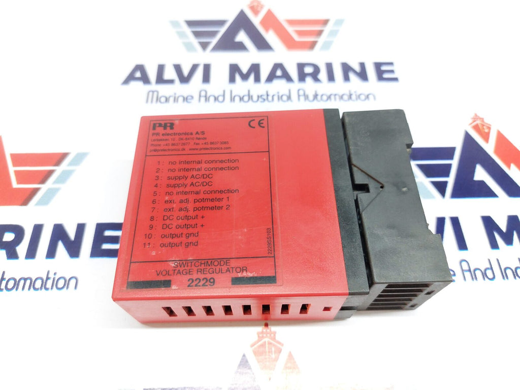 PR ELECTRONICS 2229A1 SWITCHMODE VOLTAGE REGULATOR