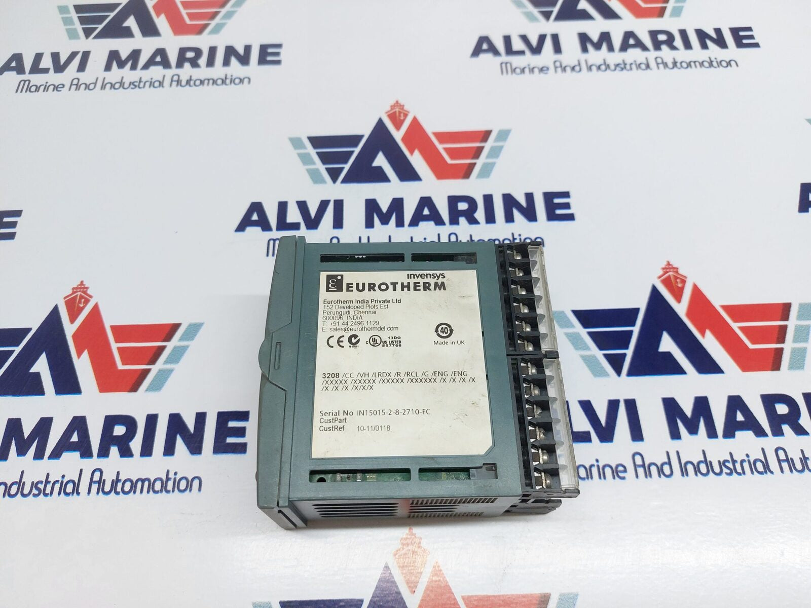 EUROTHERM 3208 3208/CC/VH/LRDX/R/RCL/G/ENG/ENG/XXXXX/XXXXX/XXXXX/XXXXXX/X/X/X/X/X/X/X/X/X/X TEMPERATURE CONTROLLER