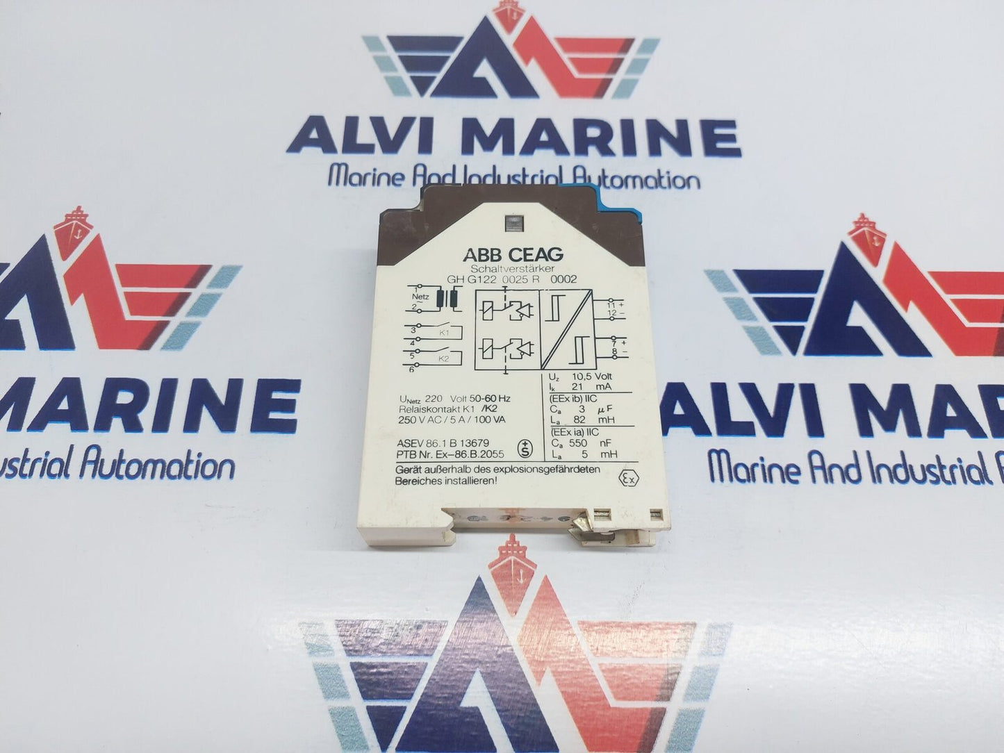 ABB CEAG SWITCHING AMPLIFIER GH G122 0025 R 0002