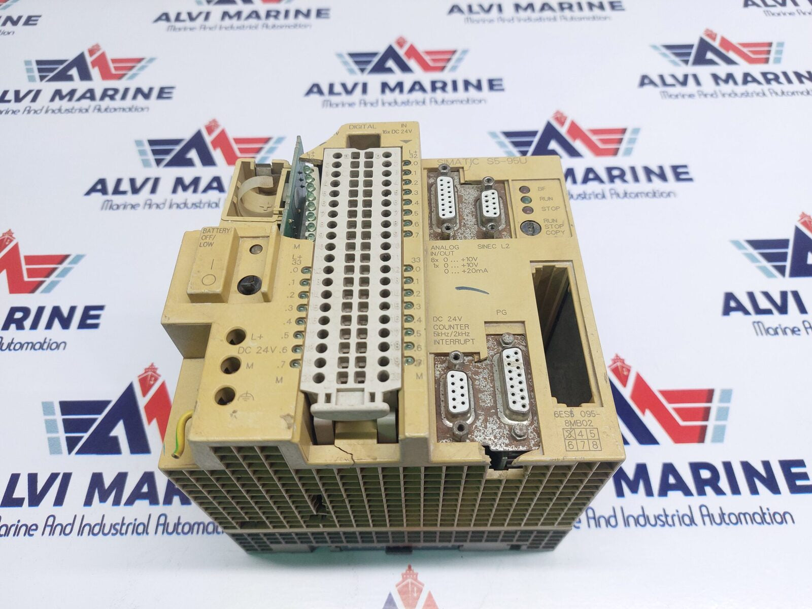 SIEMENS SIMATIC S5-95U 6ES5 095-8MB02 CONTROLLER
