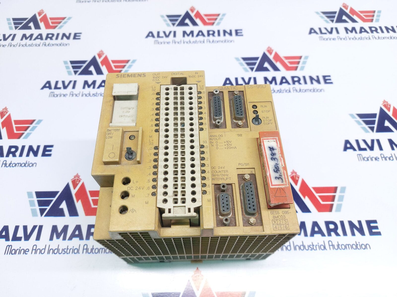 SIEMENS SIMATIC S5-95U 6ES5 095-8MC03 CONTROLLER