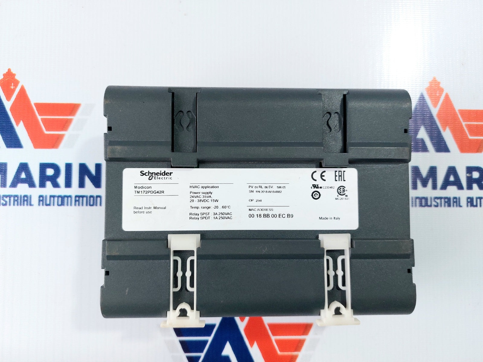 SCHNEIDER ELECTRIC MODICON M172 TM172PBG42RM DISPLAY LOGIC CONTROLLER