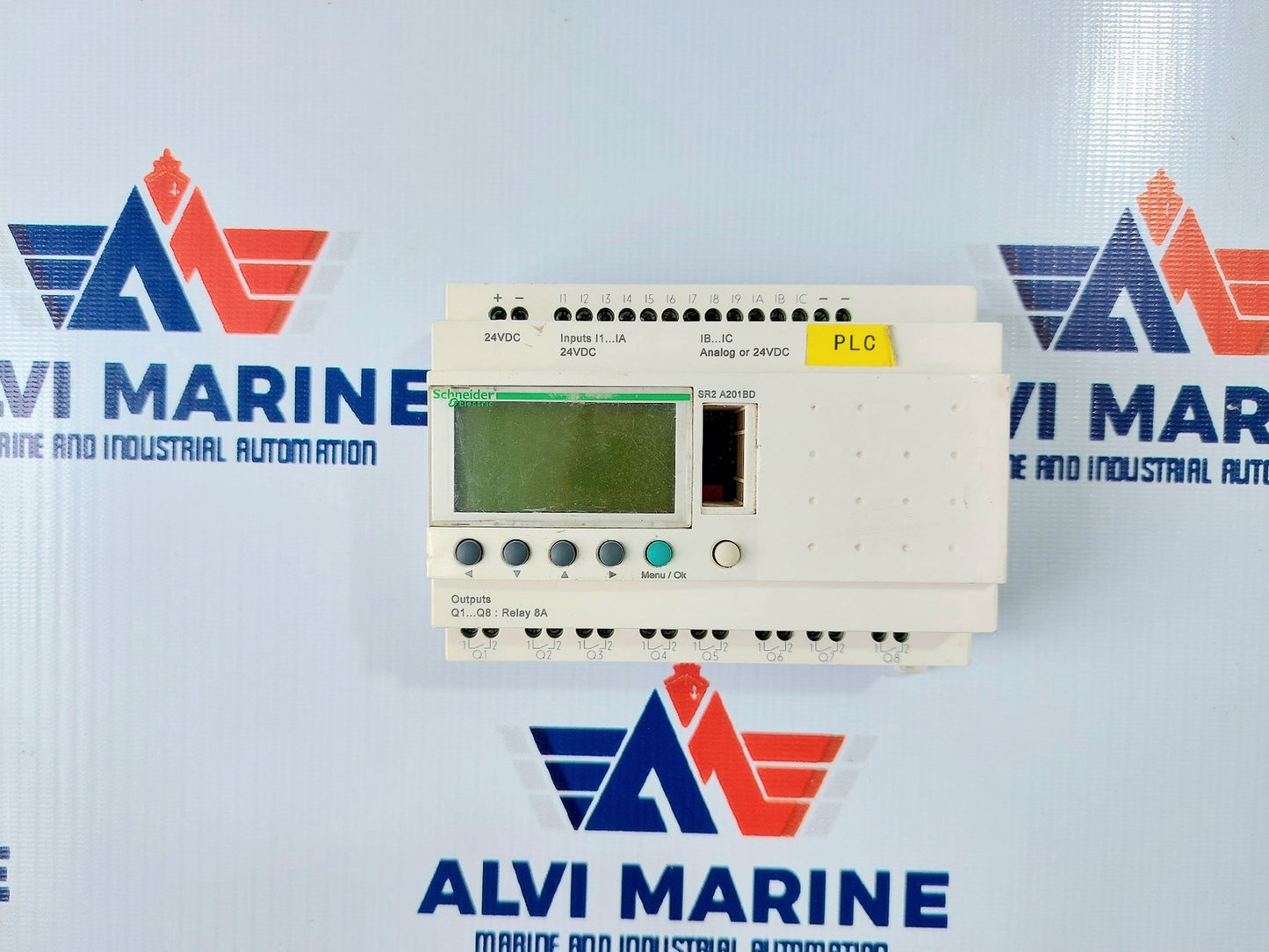 SCHNEIDER ELECTRIC SR2 A201BD ZELIO SMART RELAY WITH DISPLAY