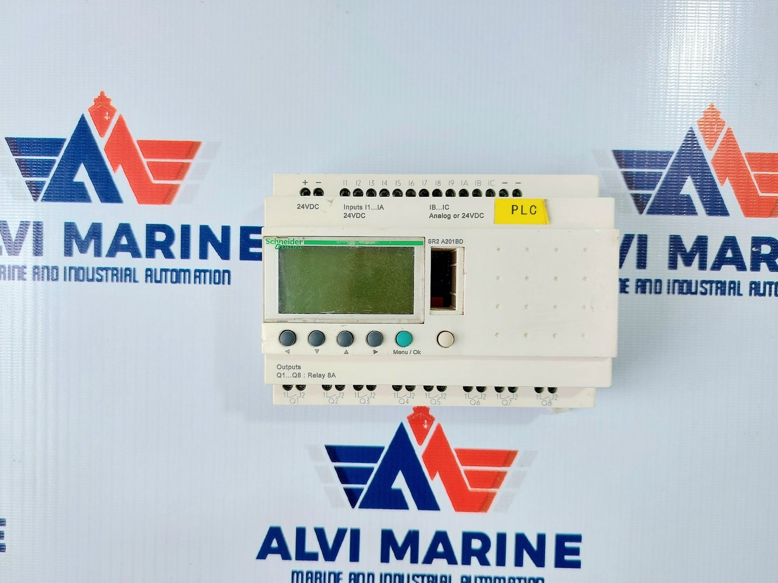 SCHNEIDER ELECTRIC SR2 A201BD ZELIO SMART RELAY WITH DISPLAY