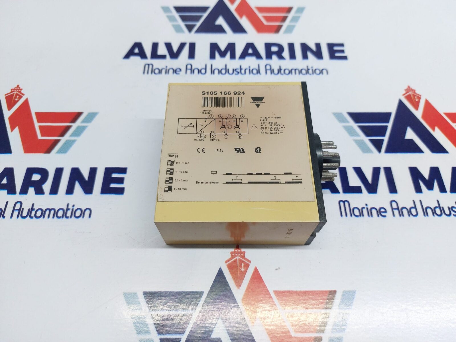 CARLO GAVAZZI S105 166 924 TIMER 0-10 MIN