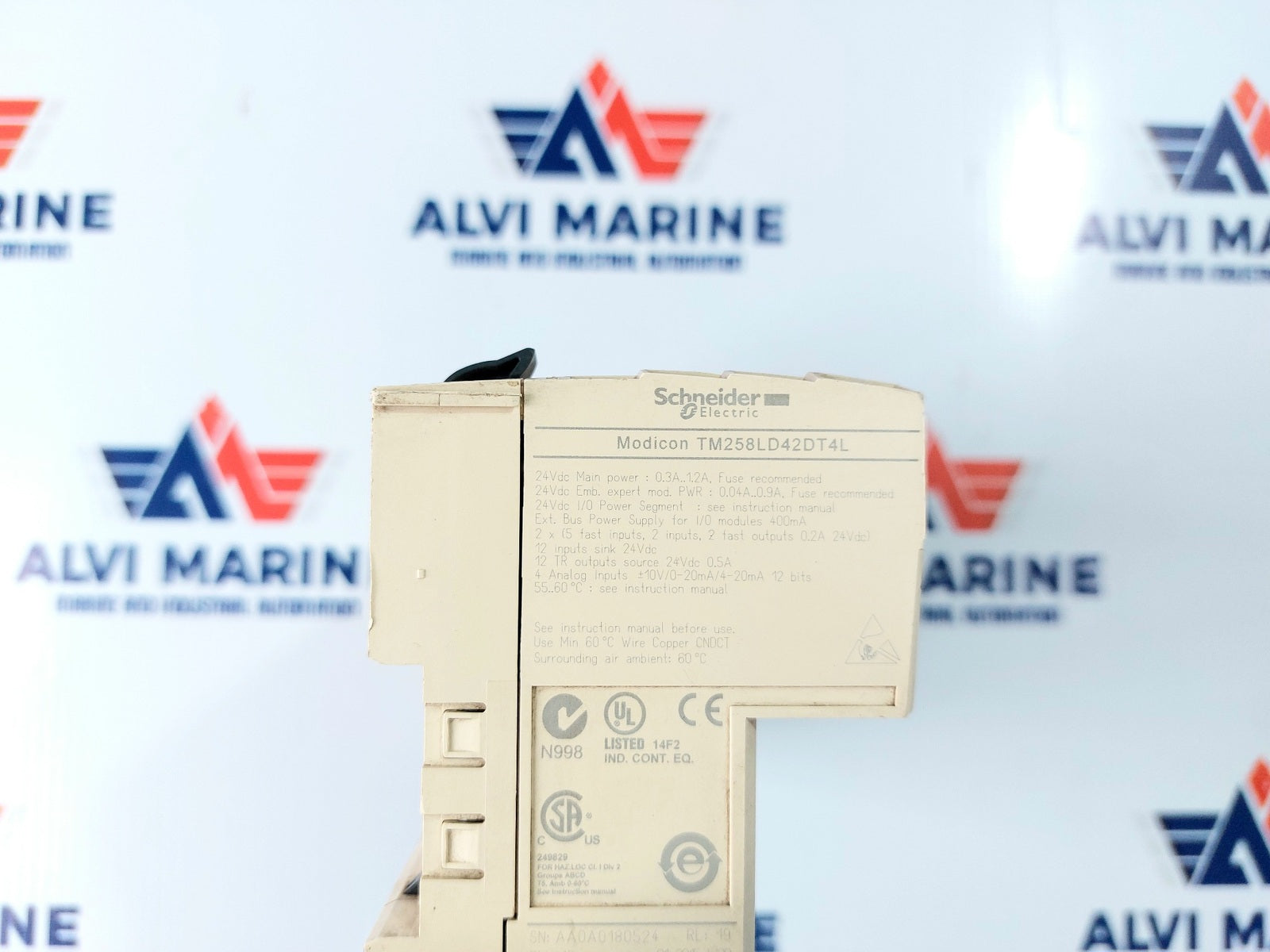 SCHNEIDER ELECTRIC M258 TM258LD42DT4L PLC RACK DM72F0 DM72F1 DI12DE DO12TE AI4LE (4)