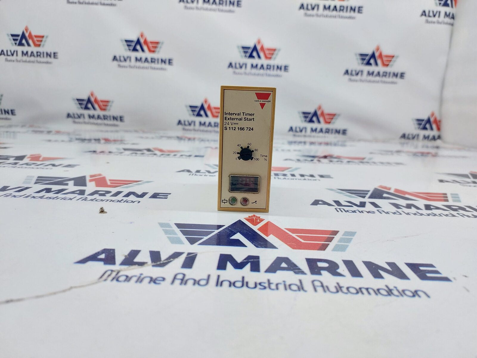 CARLO GAVAZZI S 112 166 724 INTERVAL TIMER 24V---
