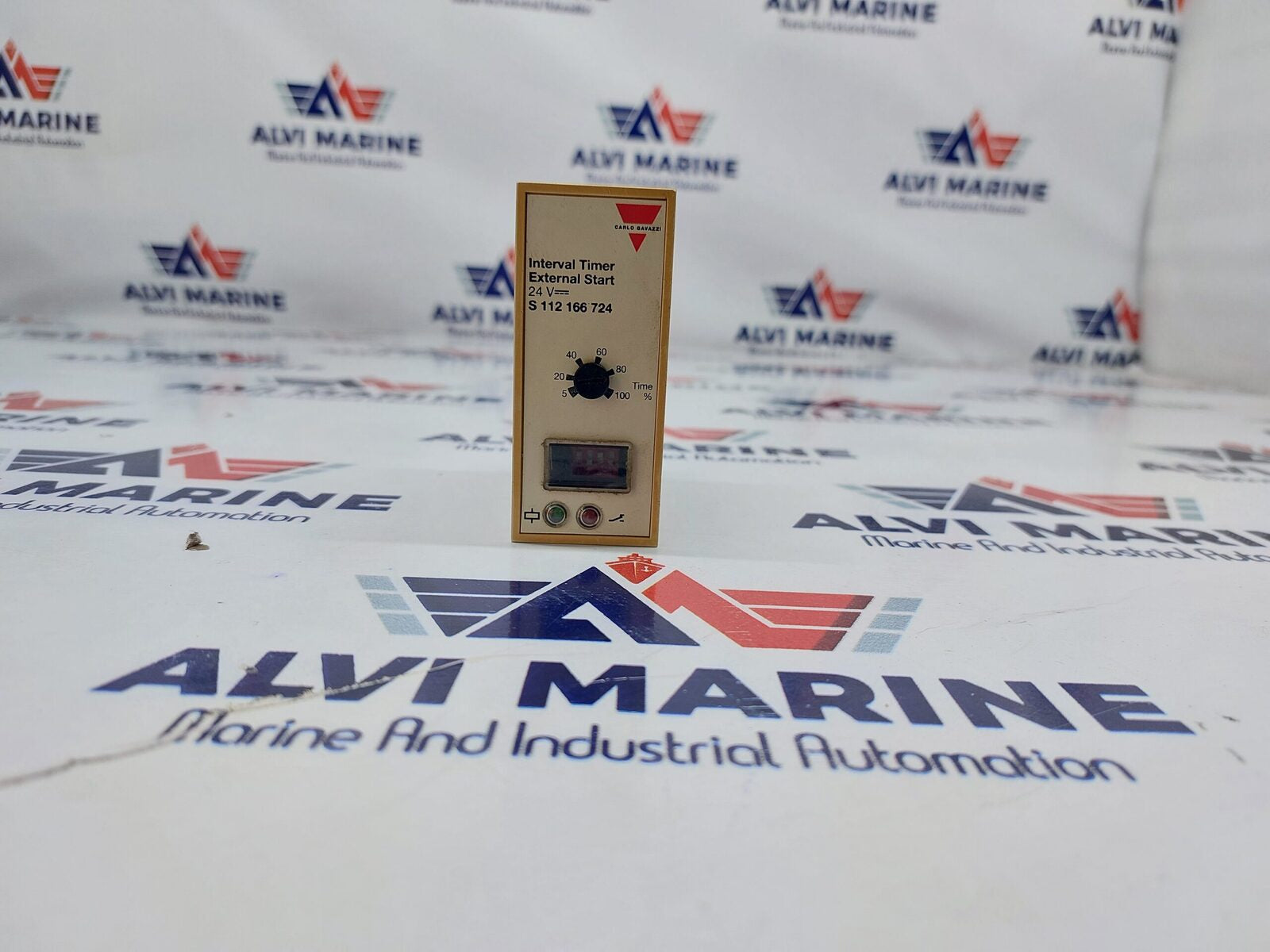 CARLO GAVAZZI S 112 166 724 INTERVAL TIMER 24V---