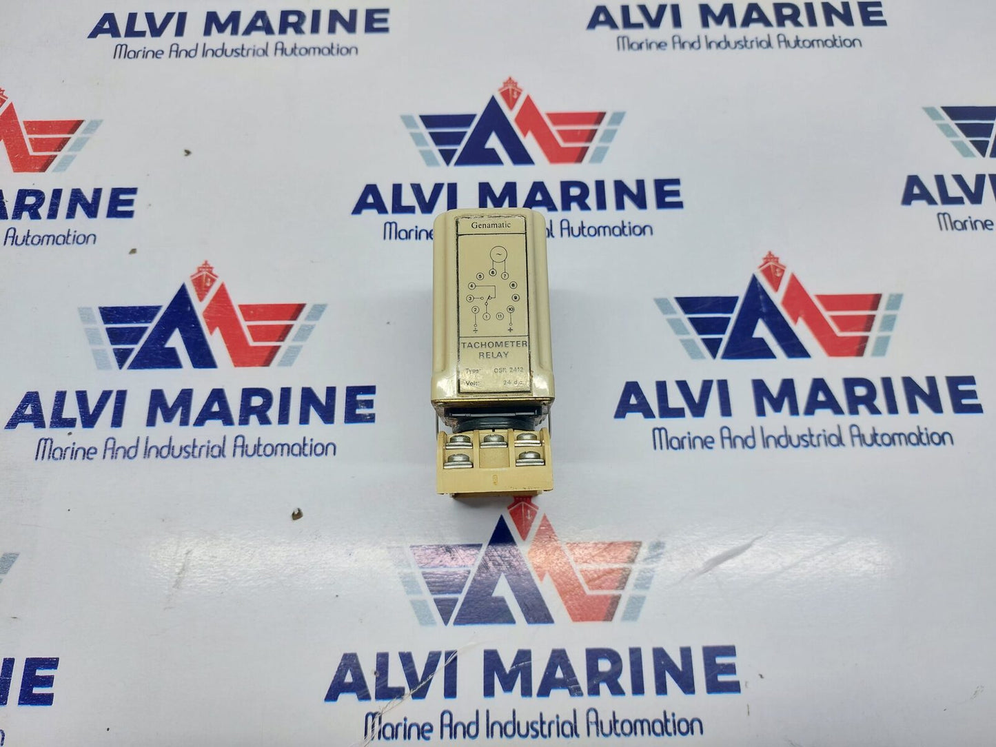 GENAMATIC OSR 2412 TACHOMETER RELAY 24 D.C