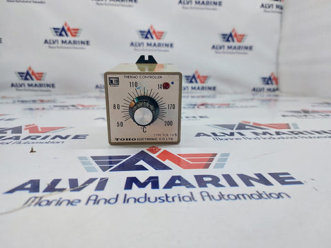 TOHO ELECTRONIC TCR-5BS THRMO CONTROLLER 50 TO 200°C