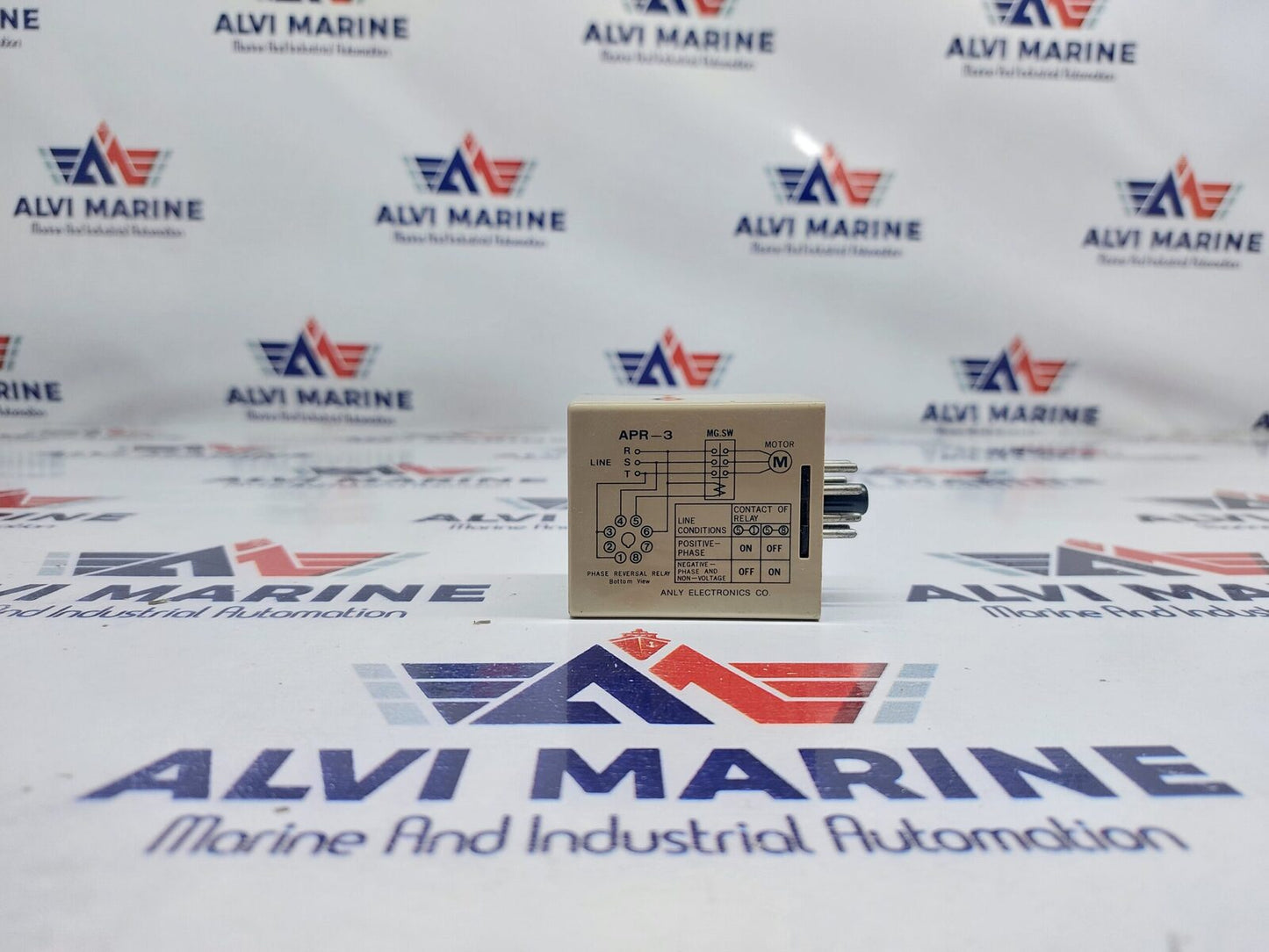 ANLY ELECTRONICS APR-3 PHASE REVERSAL RELAY 220VAC