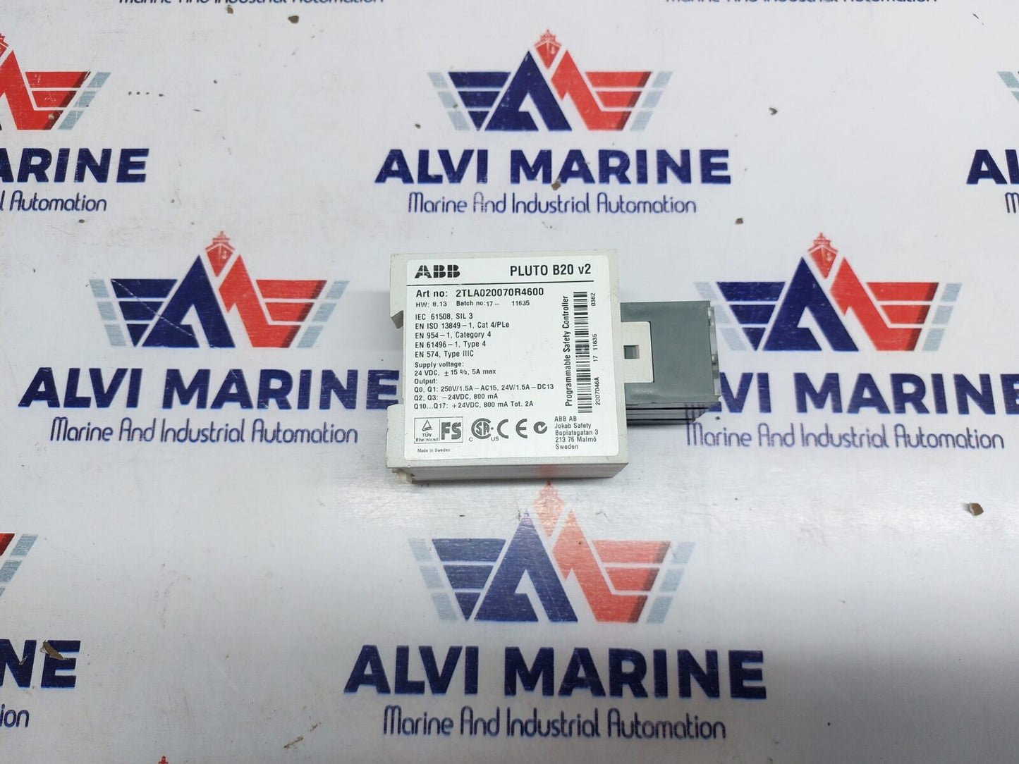 ABB PLUTO B20 V2 PROGRAMMABLE SAFETY CONTROLLER 2TLA020070R4600